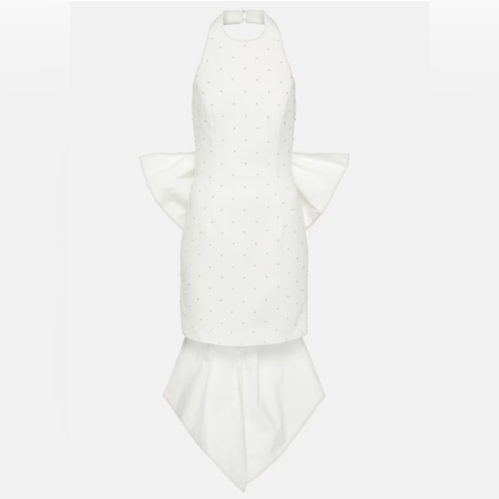 Rebecca Vallence perle bow dress.